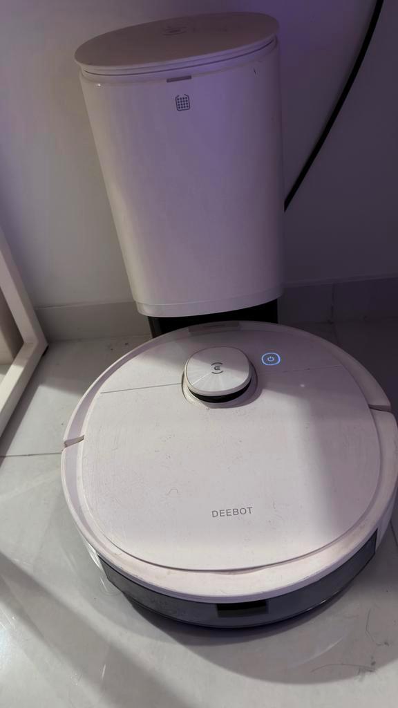 ECOVACS Deebot N8 Plus Robotstofzuiger, Witgoed en Apparatuur, Stofzuigers, Gebruikt, Robotstofzuiger, Minder dan 1200 watt, Reservoir