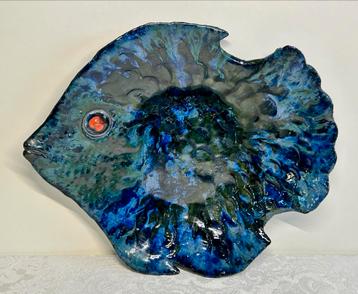 Keramische Vis Schaal - Decoratief beschikbaar voor biedingen