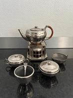 Art Deco theeservies met theelichtje. Zes delig., Ophalen of Verzenden