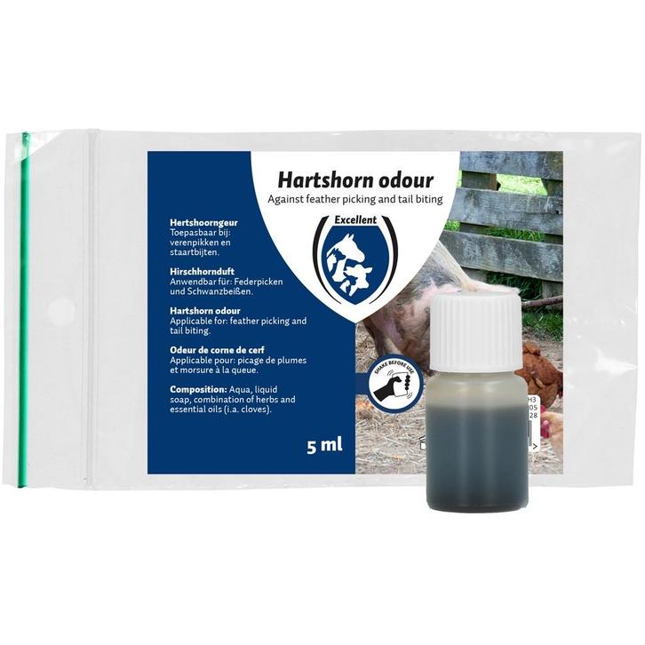 Hertshoorngeur, flesje van 5ml om zelf vliegenspray te maken, Dieren en Toebehoren, Paarden en Pony's | Verzorgingsproducten, Nieuw