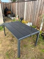 Jysk Jutlandia tuintafel 150x90 cm met bovenrail!, Ophalen, Zo goed als nieuw, Rechthoekig, Aluminium