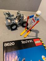 Vintage technic Lego 8620 - Snow scooter - 1986, Ophalen of Verzenden, Gebruikt, Complete set, Lego