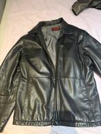 Black Leather jacket, Ophalen of Verzenden, Zo goed als nieuw, Maat 52/54 (L), Zwart