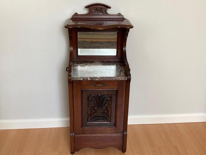 Antiek Victoriaans kolenkit kastje uit Engeland., Antiek en Kunst, Antiek | Meubels | Kasten, Ophalen