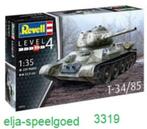 modelbouw Revell 1:35 T34-85 Tank 3319 (1944 ) Udssr, Tank, Verzenden, Nieuw, 1:32 tot 1:50