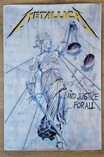 Mooie canvas poster Metallica Justice, 40 x 60 cm, nieuw, Verzamelen, Posters, Ophalen of Verzenden, Nieuw, Film en Tv