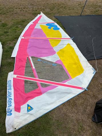 Windsurfset, wayler board, 5.8 gaastra zeil, compleet. beschikbaar voor biedingen