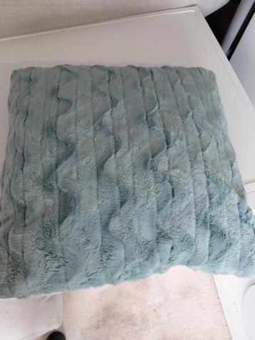 Zacht Kussen - Aquar Kleur 42 cm x 42 cm beschikbaar voor biedingen