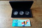 BENELUX-SET 50 JAAR 1944-1994, 3 zilveren munten, PROOF, Ophalen of Verzenden, Setje, Zilver