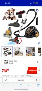 AG3100 Zakloze Stofzuiger - Goud - Krachtige Zuigkracht, Witgoed en Apparatuur, Stofzuigers, Stofzuiger, Nieuw, Ophalen of Verzenden