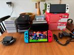 Switch OLED met 4 games!, Ophalen of Verzenden, Zo goed als nieuw, Met 1 controller, Switch OLED