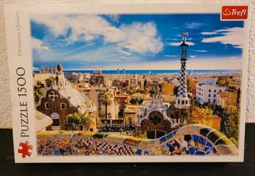 Legpuzzel " Park Güell" Barcelona. 1500 stukjes. Compleet. beschikbaar voor biedingen