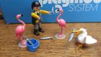 dierentuin 4758 NIEUW dierenverzorger flamingo pelikaan vis, Ophalen of Verzenden, Zo goed als nieuw, Complete set