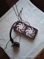 Coolmaster 2 fans, Computers en Software, Ophalen of Verzenden, Zo goed als nieuw, Waterkoeling