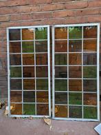 2 stuks glas in lood ramen, Ophalen, Gebruikt, Minder dan 80 cm, Minder dan 80 cm