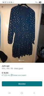 Feestelijke jurk XXL, Kleding | Dames, Jurken, Blauw, Maat 46/48 (XL) of groter, Ophalen of Verzenden, Zo goed als nieuw