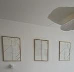 Japandi schilderij muurdecoratie karwei, Antiek en Kunst, Ophalen of Verzenden