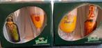 4 Grolsch glazen met historische afbeelding, Verzamelen, Biermerken, Ophalen of Verzenden, Zo goed als nieuw, Glas of Glazen, Grolsch