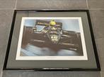 Ayrton Senna “First Victory-Estoril 1985” litho 66/500!, Verzamelen, Automerken, Motoren en Formule 1, Gebruikt, Ophalen of Verzenden