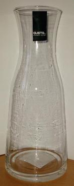 Gusta Karaf voor wijn of water ( crystalite ), Huis en Inrichting, Overige typen, Nieuw, Ophalen of Verzenden, Glas