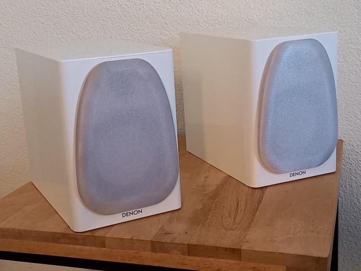 2 Denon luidsprekers SC N5, Audio, Tv en Foto, Luidsprekers, Gebruikt, Front, Rear of Stereo speakers, Minder dan 60 watt, Overige merken