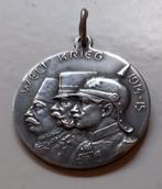 Medaille Welt Krieg 1914-15 met 3 hoofden - zilver, Ophalen, Landmacht, Duitsland, Lintje, Medaille of Wings