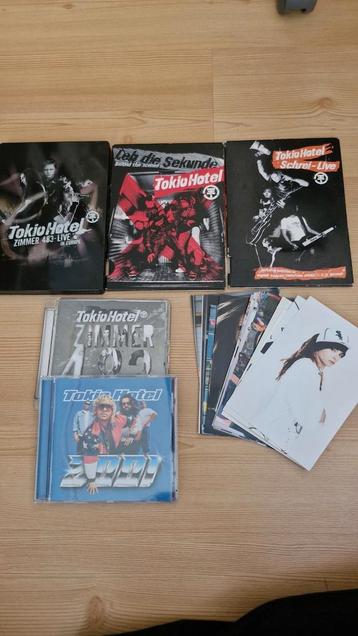 Tokio hotel merch collectie (lees beschrijving) beschikbaar voor biedingen