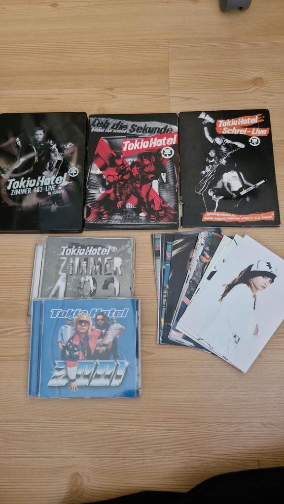 Tokio hotel merch collectie (lees beschrijving), Cd's en Dvd's, Cd's | Rock, Zo goed als nieuw, Poprock, Ophalen