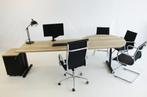Directie manager bureaus - bureau met bezoekersdeel, Ophalen of Verzenden, In hoogte verstelbaar, Nieuw