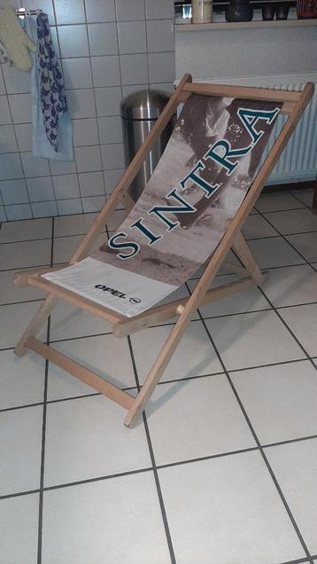 2 strandstoelen met Opel reclame van opel dealer beschikbaar voor biedingen