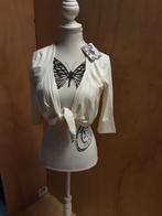 Moglie dames bolero gilet maat S,  M,  L,  XL en XXL NIEUW, Wit, Maat 42/44 (L), Nieuw, Ophalen of Verzenden