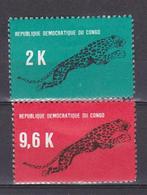 Congo dieren 1968 postfris panter, Postzegels en Munten, Postzegels | Thematische zegels, Ophalen of Verzenden, Dier of Natuur