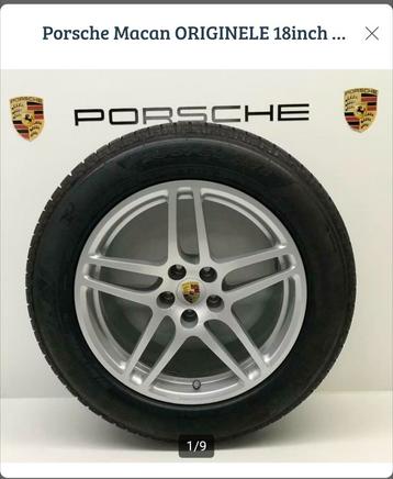 Porsche Macan ORIGINELE 18inch met all season banden beschikbaar voor biedingen