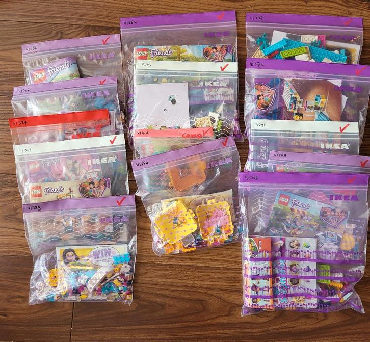 14 LEGO Friends sets - Compleet pakket (1556 blokjes), Kinderen en Baby's, Speelgoed | Duplo en Lego, Gebruikt, Lego, Complete set