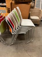 Kastei Kantoorstoel kantinestoel stapelstoel, Huis en Inrichting, Stoelen, Ophalen, Zo goed als nieuw, Vijf, Zes of meer stoelen