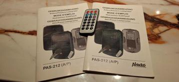 Actieve Luidspreker set 680watt piek Alecto PAS-212A  beschikbaar voor biedingen