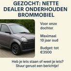 Gez:brommobiel voor dochter met onderhoudshistorie(Max 2010), Gebruikt, 16 km/u of meer, 46 km of meer, Ophalen
