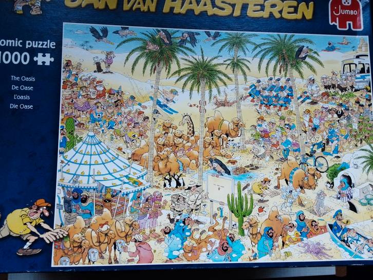 Jan van Haasteren Puzzels 1000 stukjes, Hobby en Vrije tijd, Denksport en Puzzels, Gebruikt, 500 t/m 1500 stukjes, Ophalen
