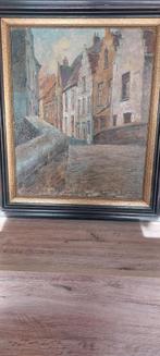 Schilderij Wilm Joosten - Brugge, België, Antiek en Kunst, Ophalen of Verzenden
