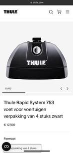 Thule rapid system 753, Auto diversen, Dakdragers, Zo goed als nieuw, Ophalen