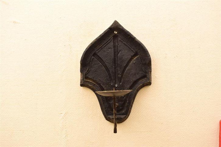 Gietijzeren Wandkandelaar 46349, Huis en Inrichting, Woonaccessoires | Wanddecoraties, Gebruikt, Ophalen of Verzenden