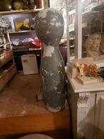 Grote massieve houten bolder 100 cm hoog ca 25 kilo, Ophalen