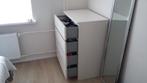 Te koop: Witte commode, Huis en Inrichting, Ophalen, Gebruikt, 100 tot 150 cm, 50 tot 100 cm