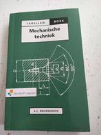 Tabellenboek mechanische techniek A.C. Bruinshoofd, Boeken, Techniek, Ophalen of Verzenden, Zo goed als nieuw, Noordhoff Uitgevers