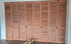 8 stuks Louvre deuren, Ophalen