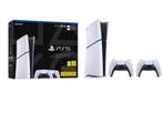 PS5 Digital Edition + 2 Controllers, Spelcomputers en Games, Spelcomputers | Sony PlayStation 5, Ophalen of Verzenden, Zo goed als nieuw