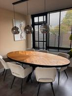 Ovale eettafel 240x120, Ophalen, 200 cm of meer, Zo goed als nieuw, Vijf personen of meer