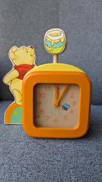 Houten Winnie the Pooh klok / wekker voor kinderen, Analoog, Gebruikt, Ophalen of Verzenden