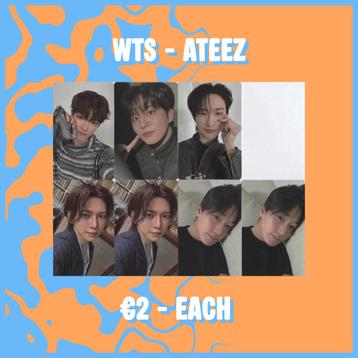 ATEEZ Fotokaarten | Golden Hour Part 3 beschikbaar voor biedingen