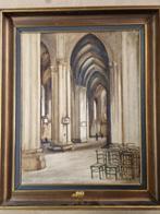 P. v. Bergen - kerkinterieur, Ophalen of Verzenden